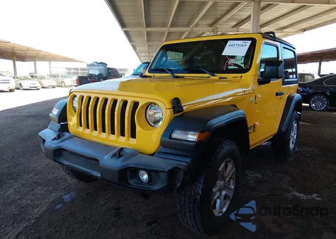2019 Jeep Wrangler Sport S 4X4 z USA, uszkodzony, nr VIN 1C4HJXAN1KW602005